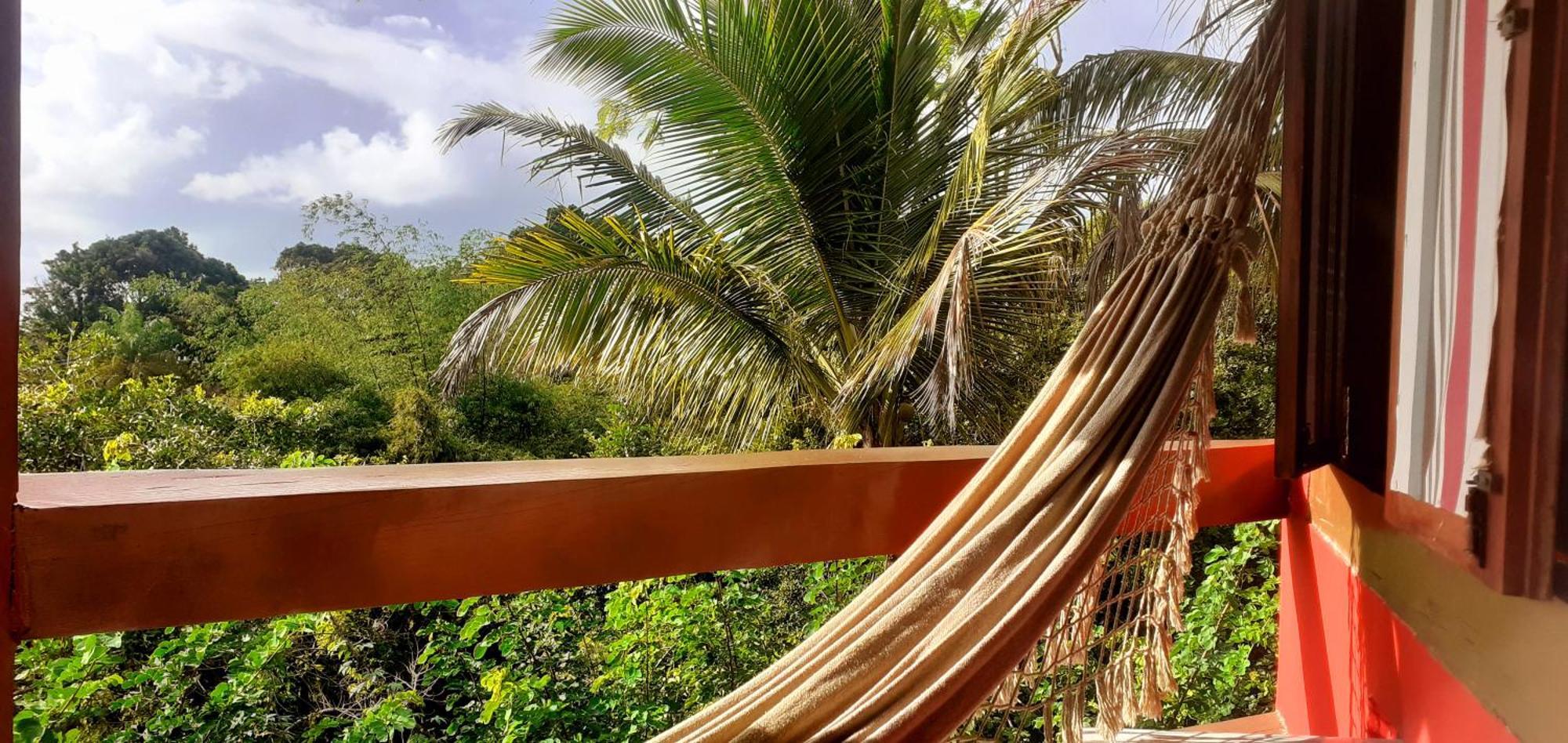 Novos Baianos Hostel E Pousada Porto Seguro Ngoại thất bức ảnh Hammock in the Caribbean